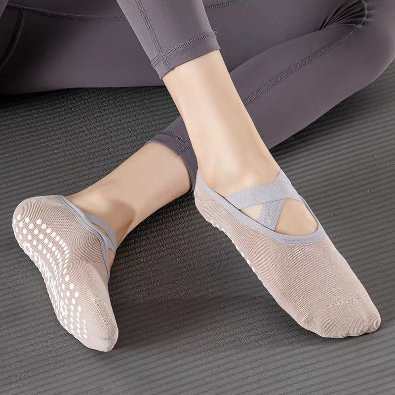 ถุงเท้าโยคะสำหรับผู้หญิงมืออาช - Grip Sock Yoga บทวิจารณ์และราคา